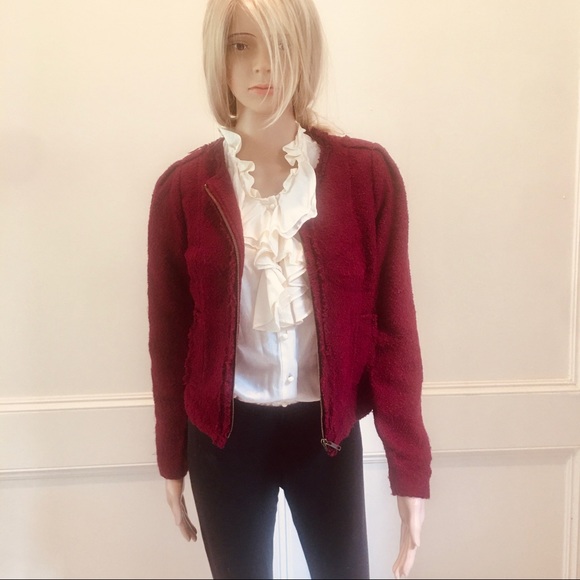 CAbi Wool Boucle Throw Jacket - Picture 2 of 7